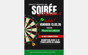 Soirée Belote vendredi 13 février
