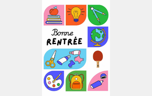 Bonne rentrée