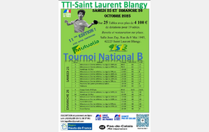Tournoi St Laurent Blangy