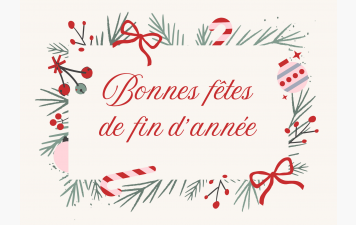 Bonnes fêtes de fin d'année